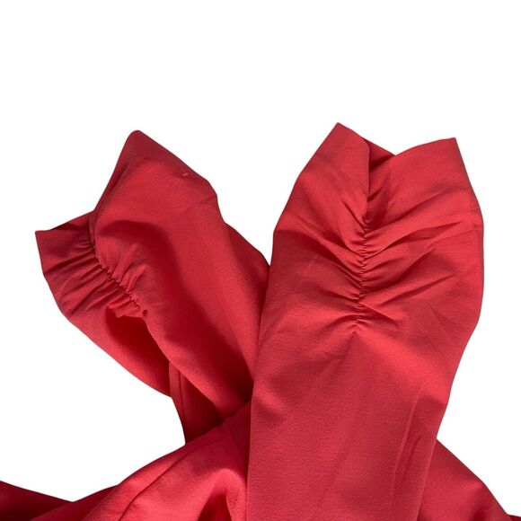 Torrid Blazer Womens 2X Orange Jacket Work Office Minimalist Basic Capsule - Picture 6 of 15